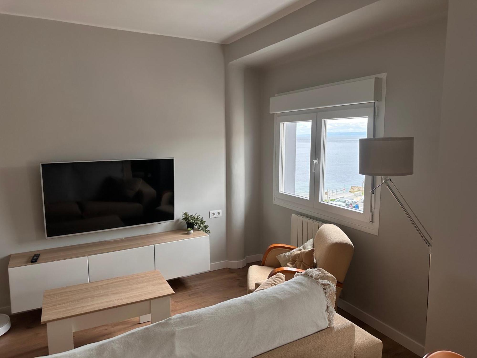 Апартаменти Piso A Pie De Playa Burela Екстер'єр фото